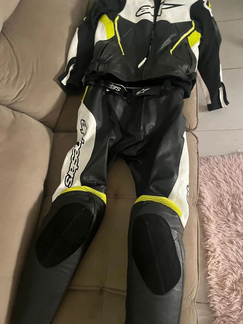 Casaco de couro alpinestars - Foto 3