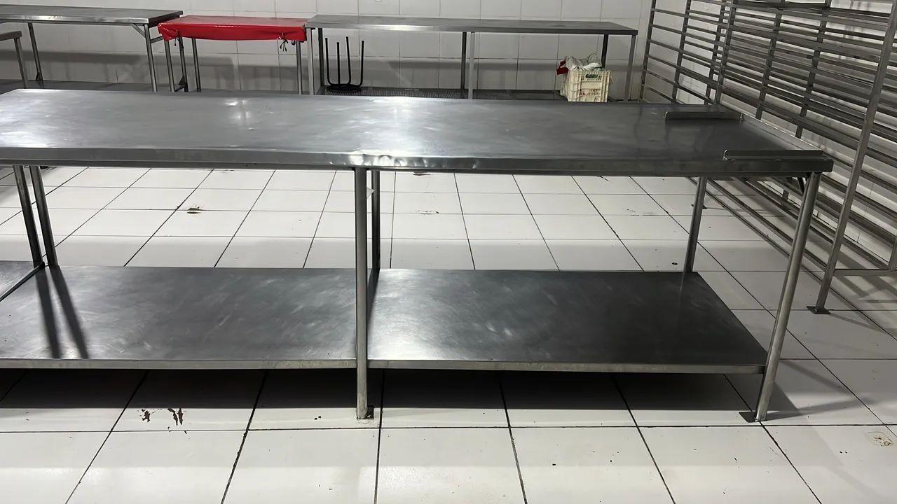Mesas de inox 304 - Foto 2