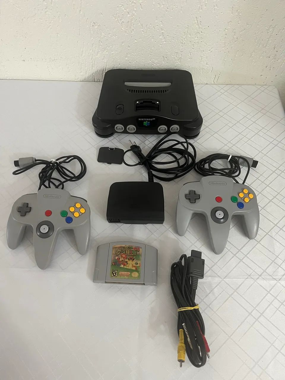 Nintendo 64 Tdo Original Com Mario  - Foto 2