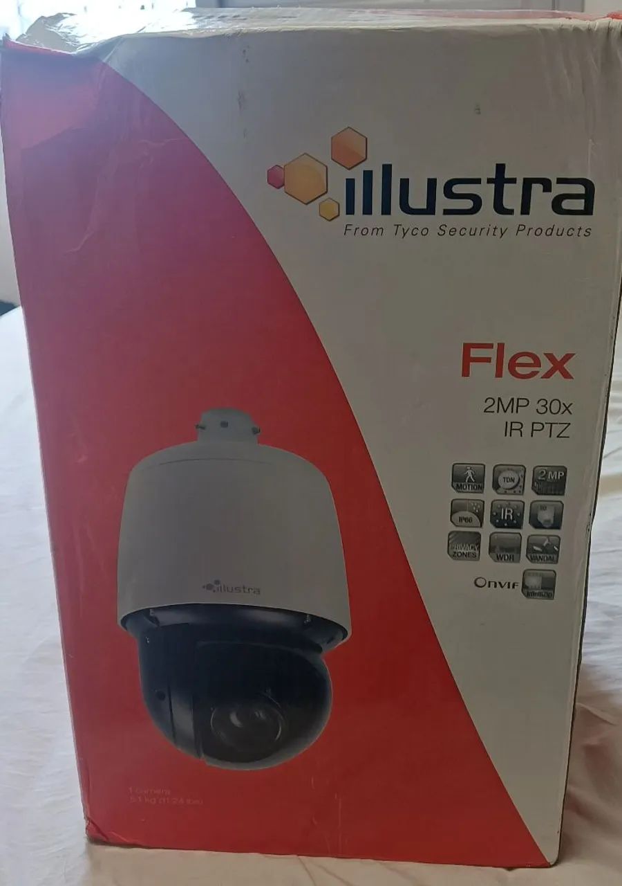 Câmera illustra PTZ Flex 2MP 30x /Nova na caixa , nunca utilizada!