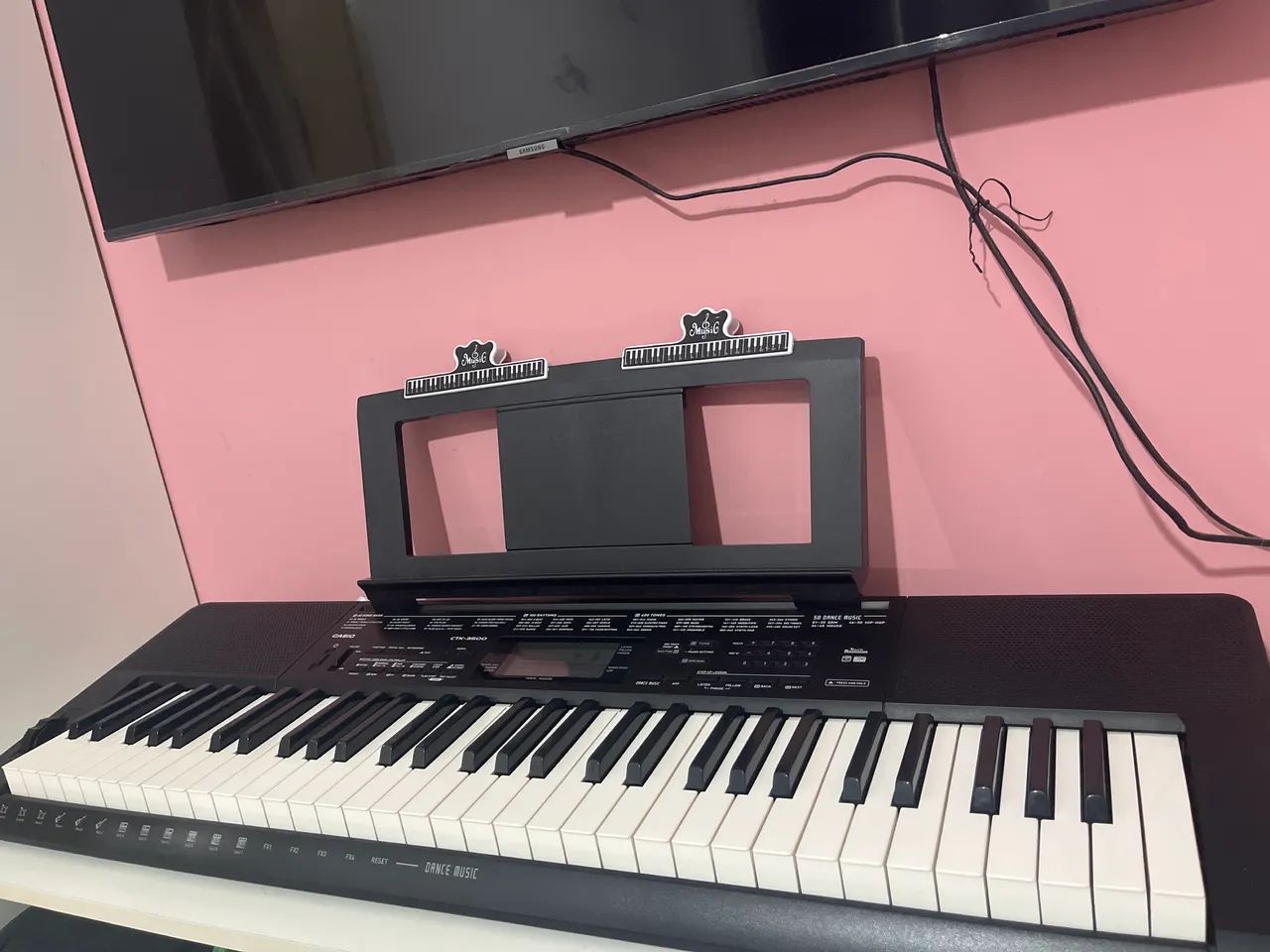 Teclado Casio CTK 3500 em perfeito estado