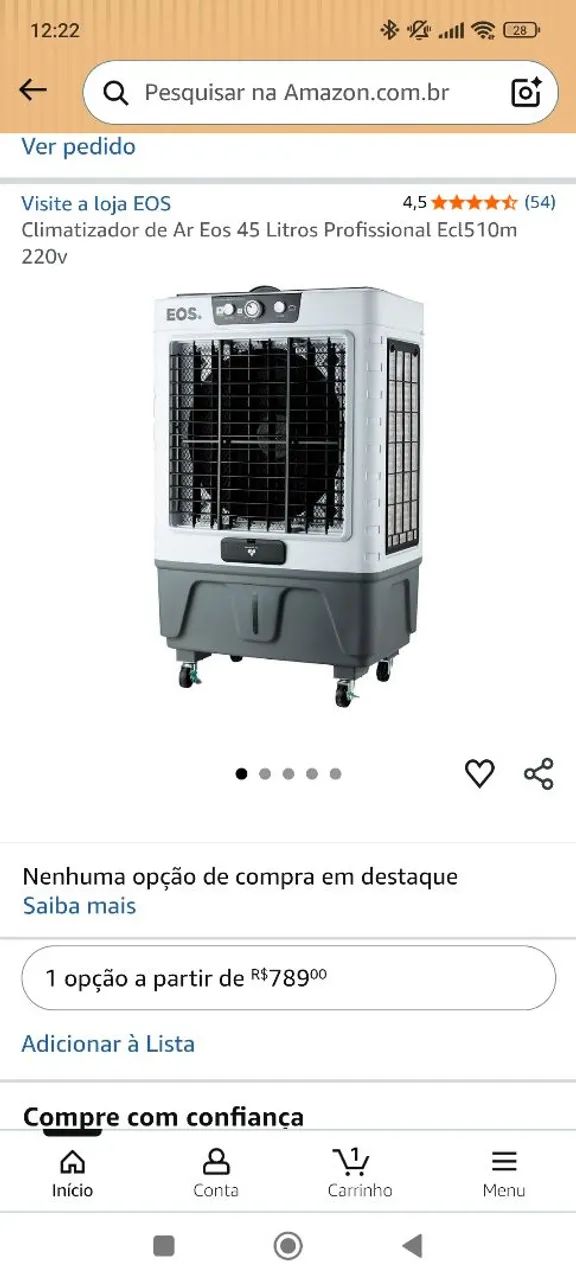 Climatizador de Ar EOS. - Foto 5