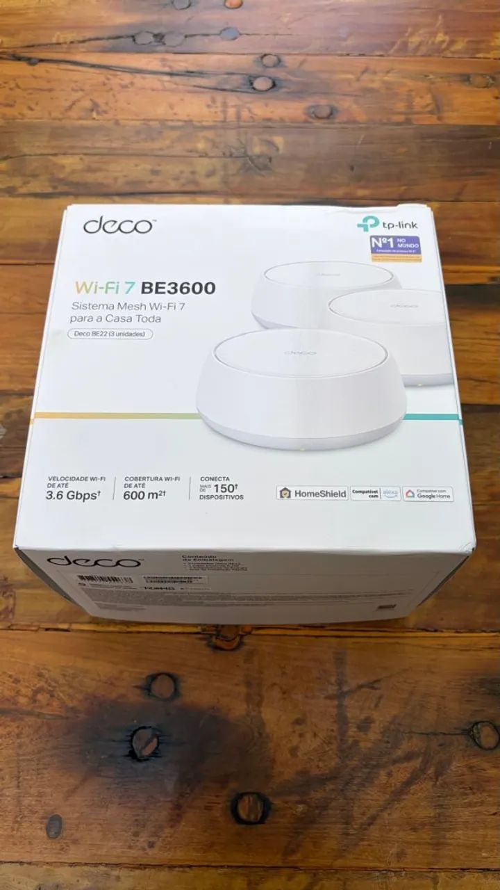 Roteador Wifi 7 TP Link Deco BE3600 - Modelo BE22