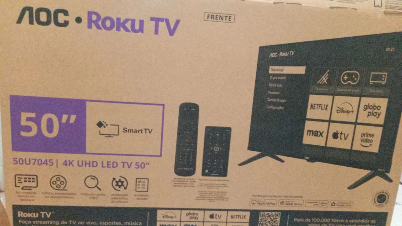 Samat TV 50 polegadas nova - Foto 5