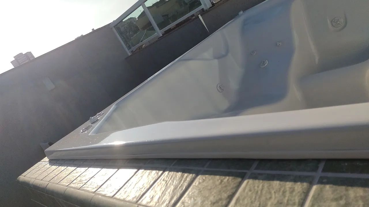 Pintura de banheiras e piscina