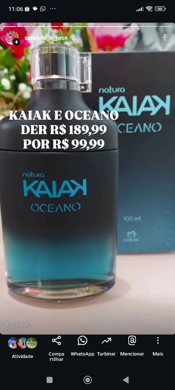 PERFUME ESSENCIAL EXCLUSIVO NATURA - Foto 3
