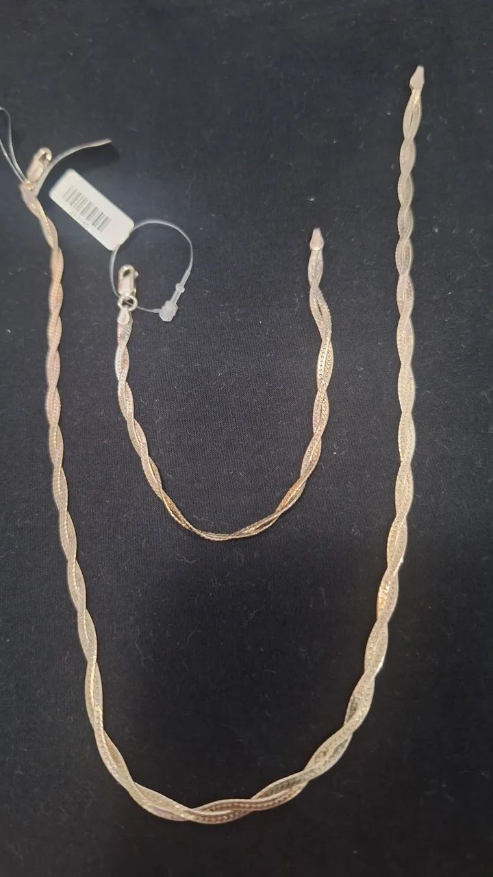 Corrente e pulseira de Prata 925 - Foto 4