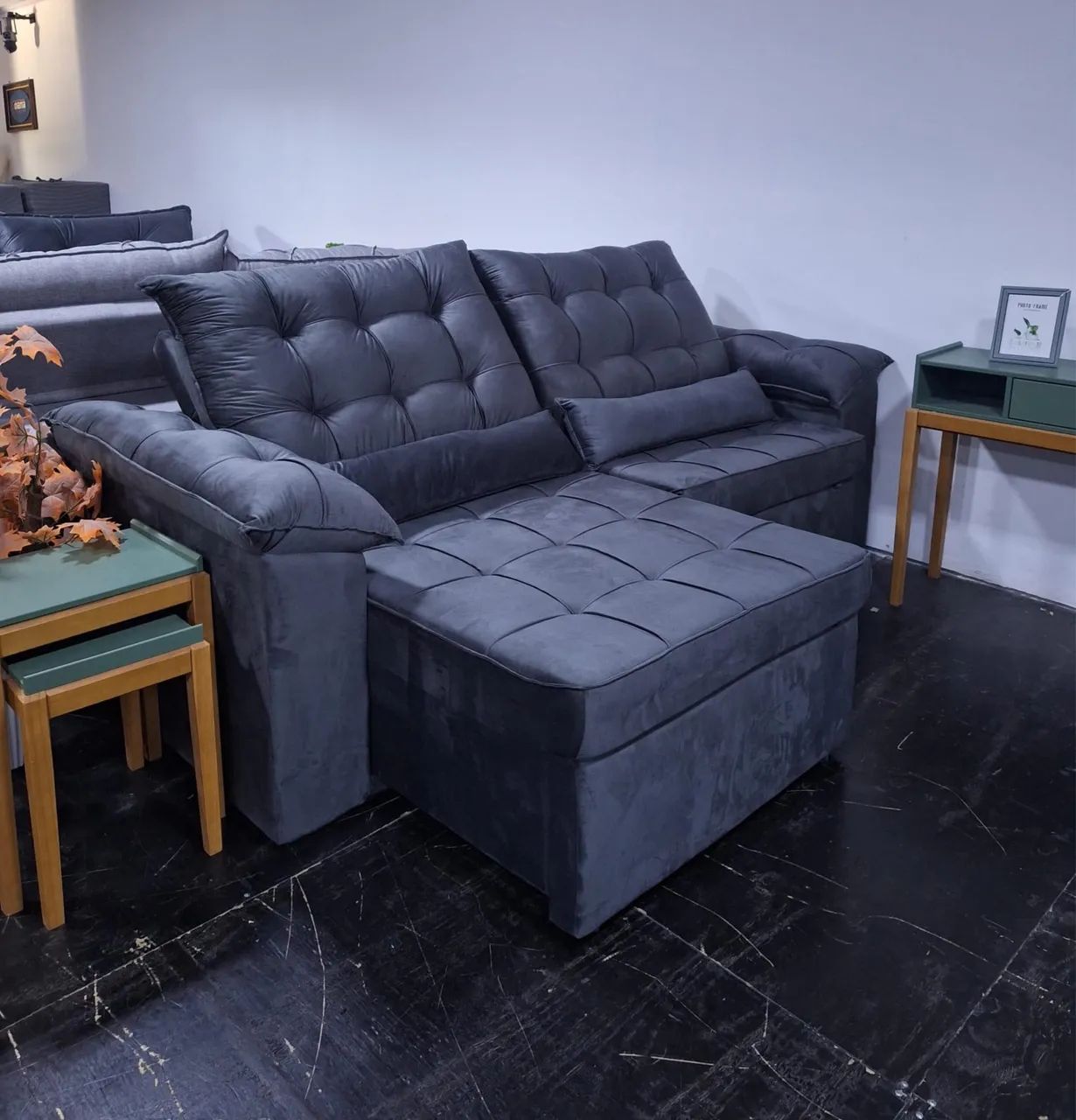 SOFÁ INFINITY 2 METROS RETRÁTIL E RECLINÁVEL 