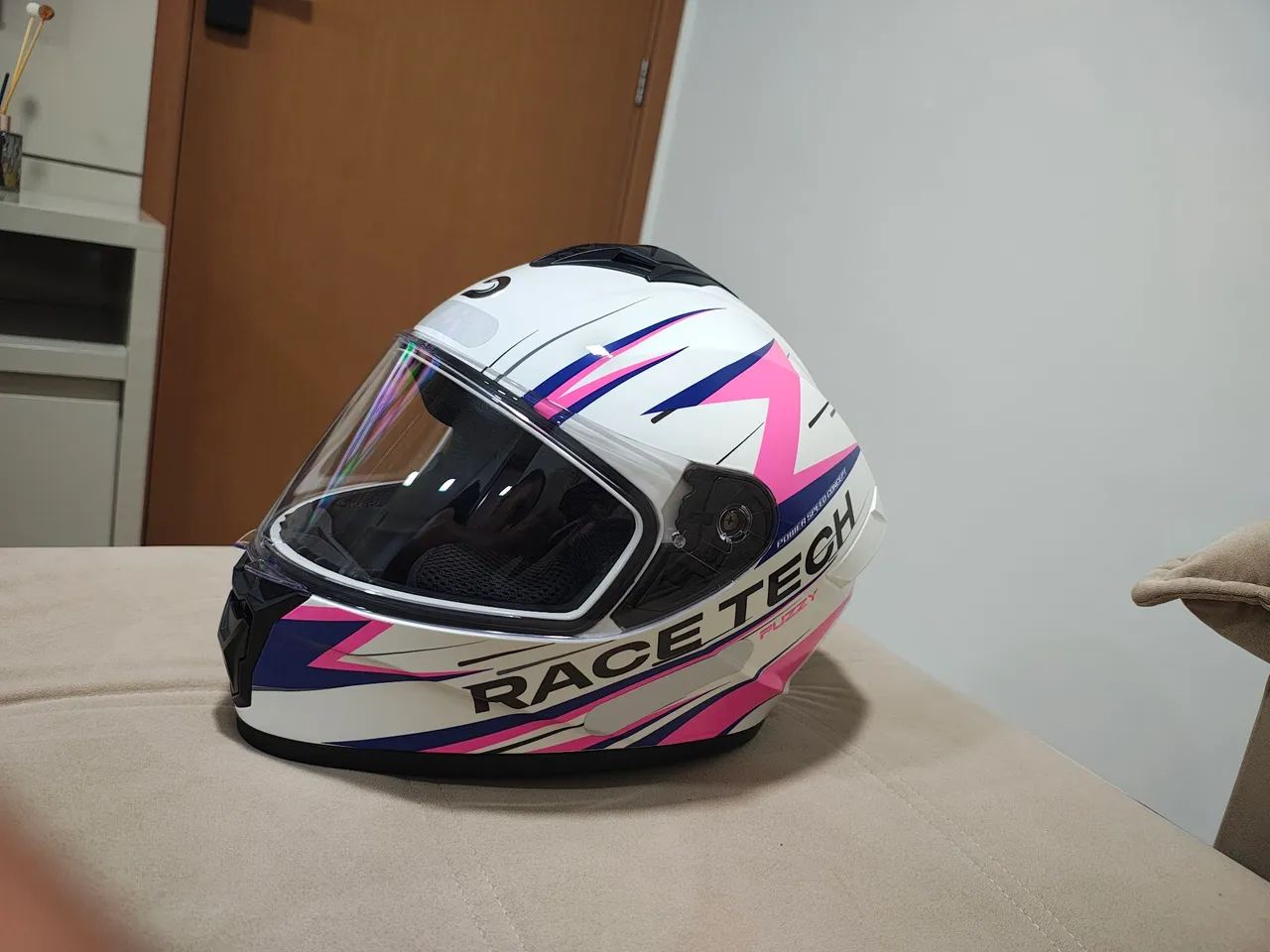 CAPACETE RACE TECH FUZZY - Foto 3