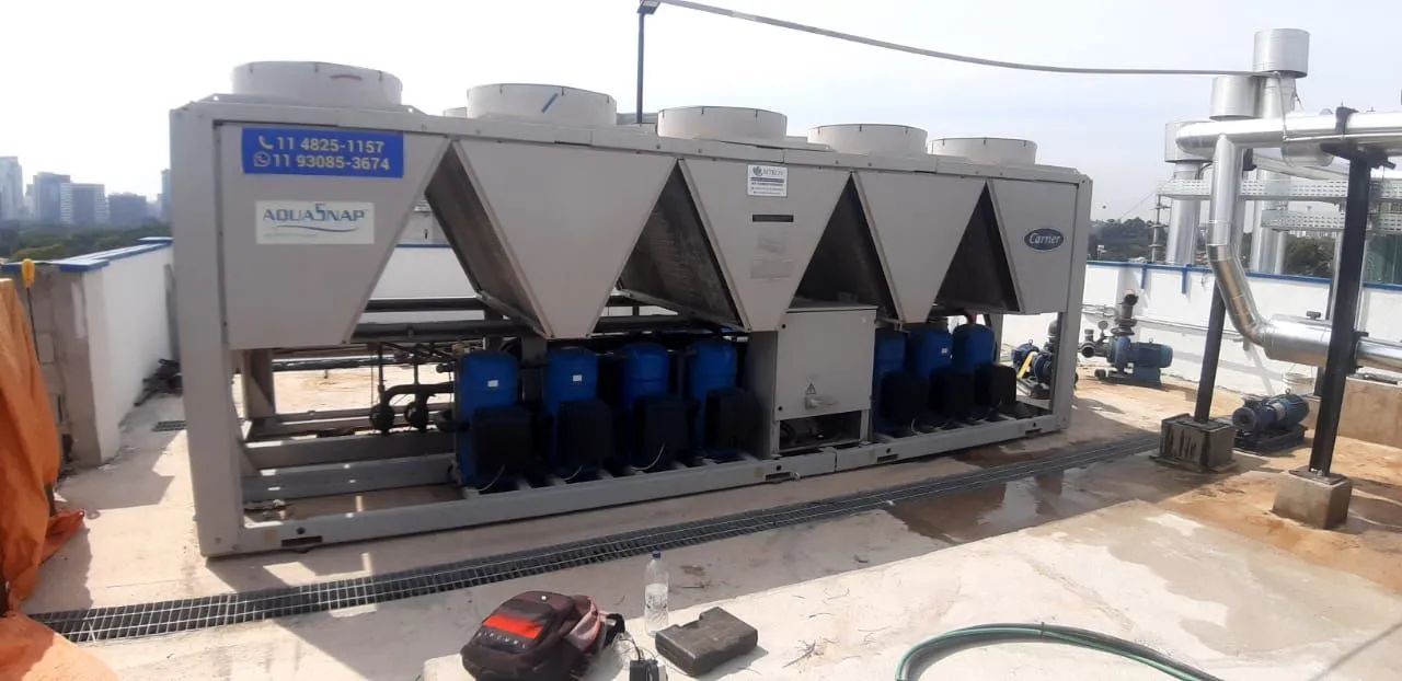 Chiller 150 TR Chiller 120 TR Chiller 100 TR Chiller 80 TR Carrier Hitachi Trane Tosi - Foto 2