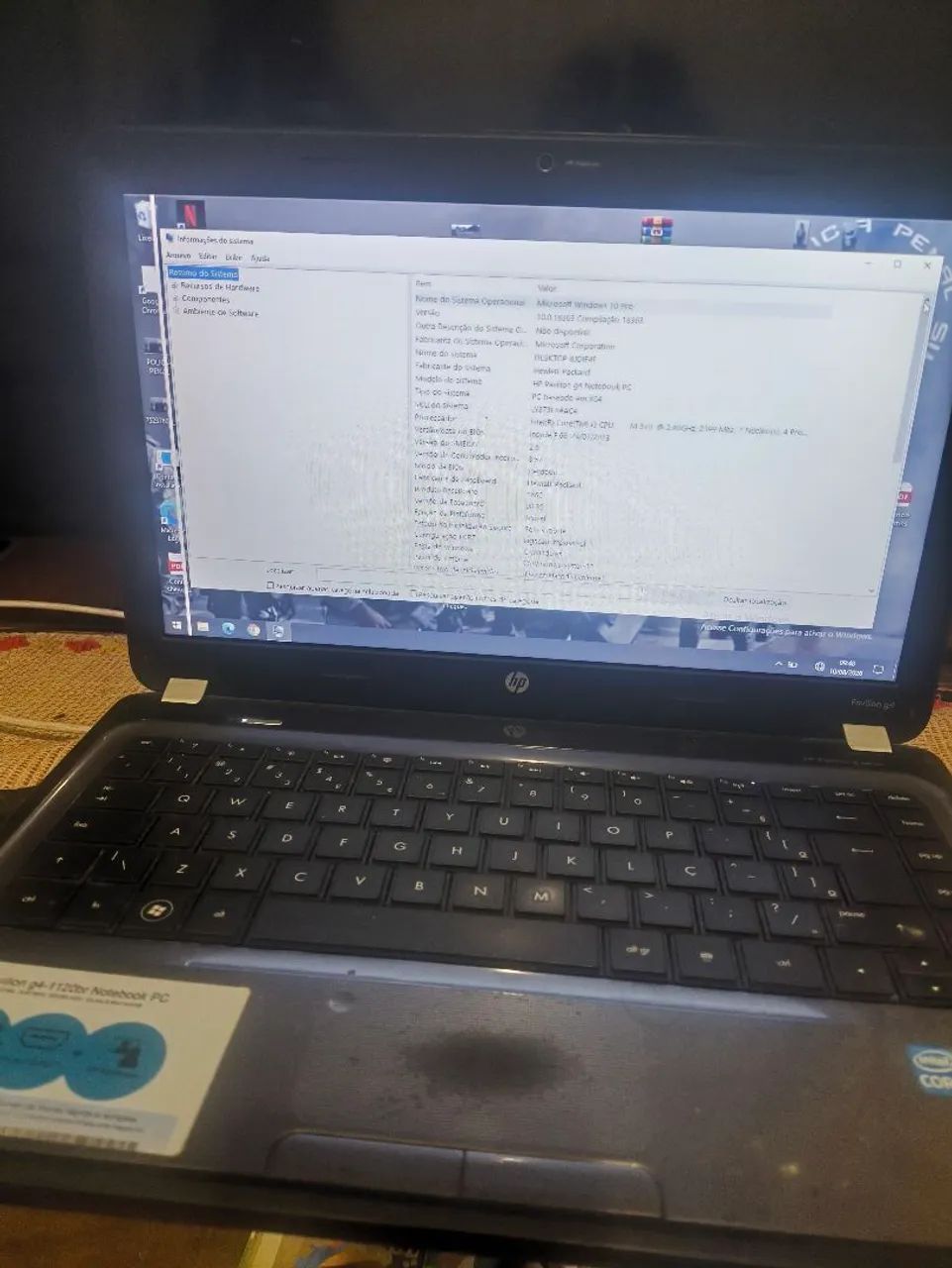 Notebook Hp Pavolion g4 de RAM e SSD 120GB - Foto 2