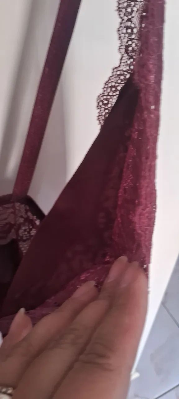 Camisola vinho NOVA  - Foto 4
