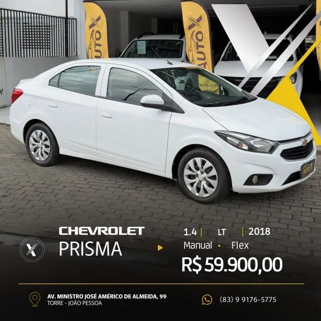 Chevrolet Prisma PRISMA Sed. LT 1.4 8V FlexPower 4p 2018