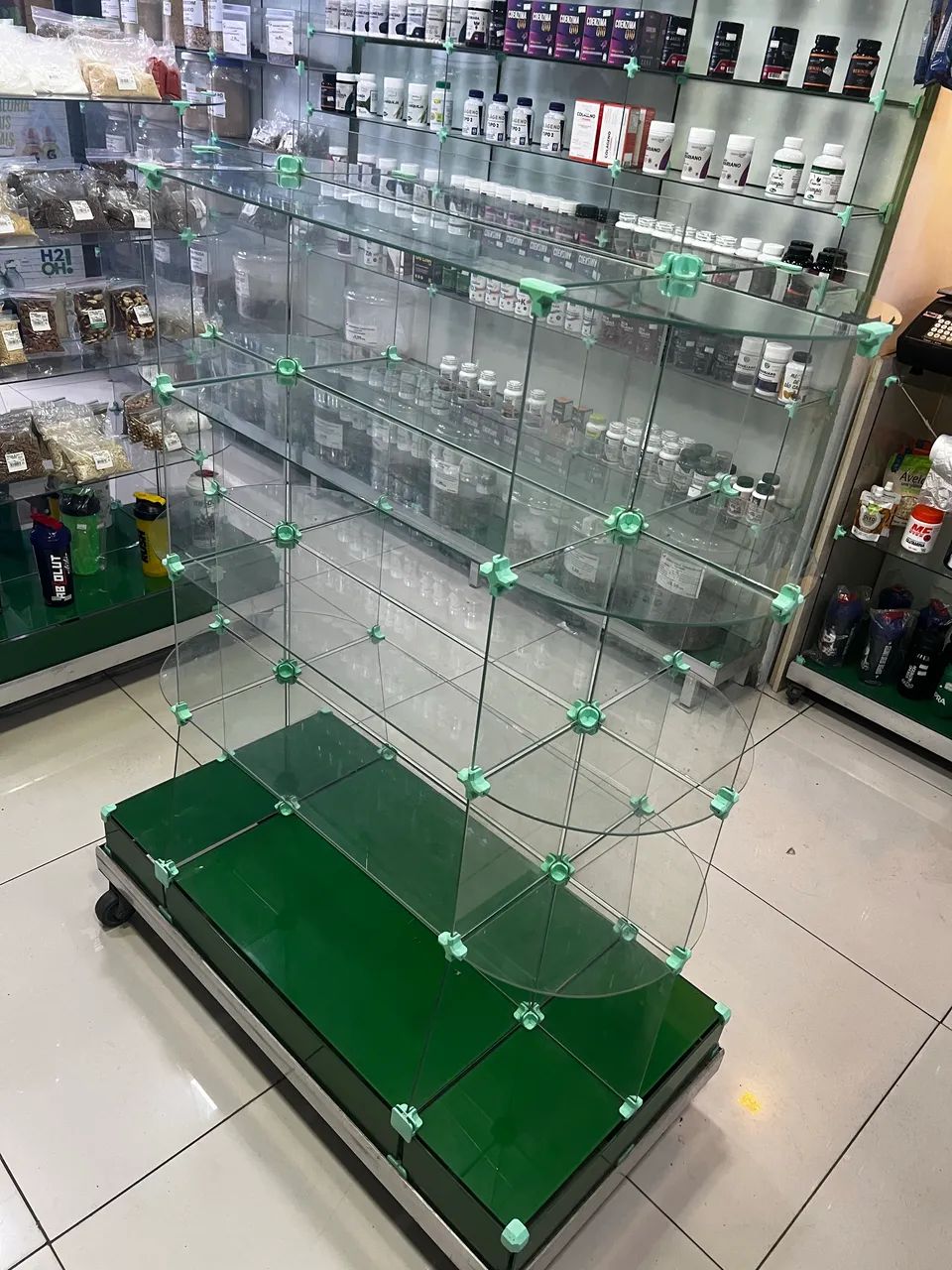 Ilha Expositora de Vidro  - Foto 2