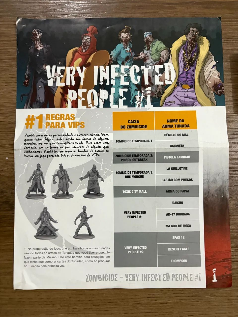 Jogo de Tabuleiro - Zombicide VIP 1 - Foto 4