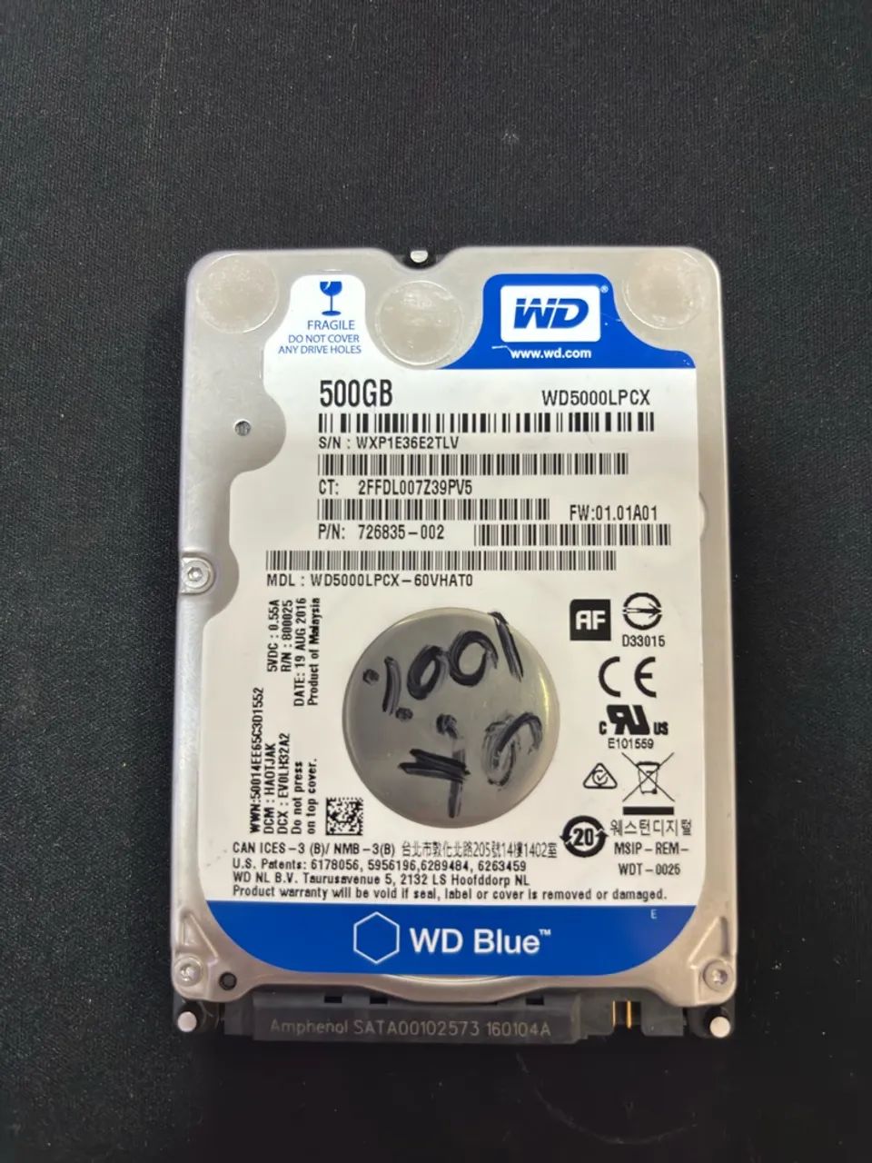 HDs notebook 500gb - WD e SEAGATE  - Foto 3