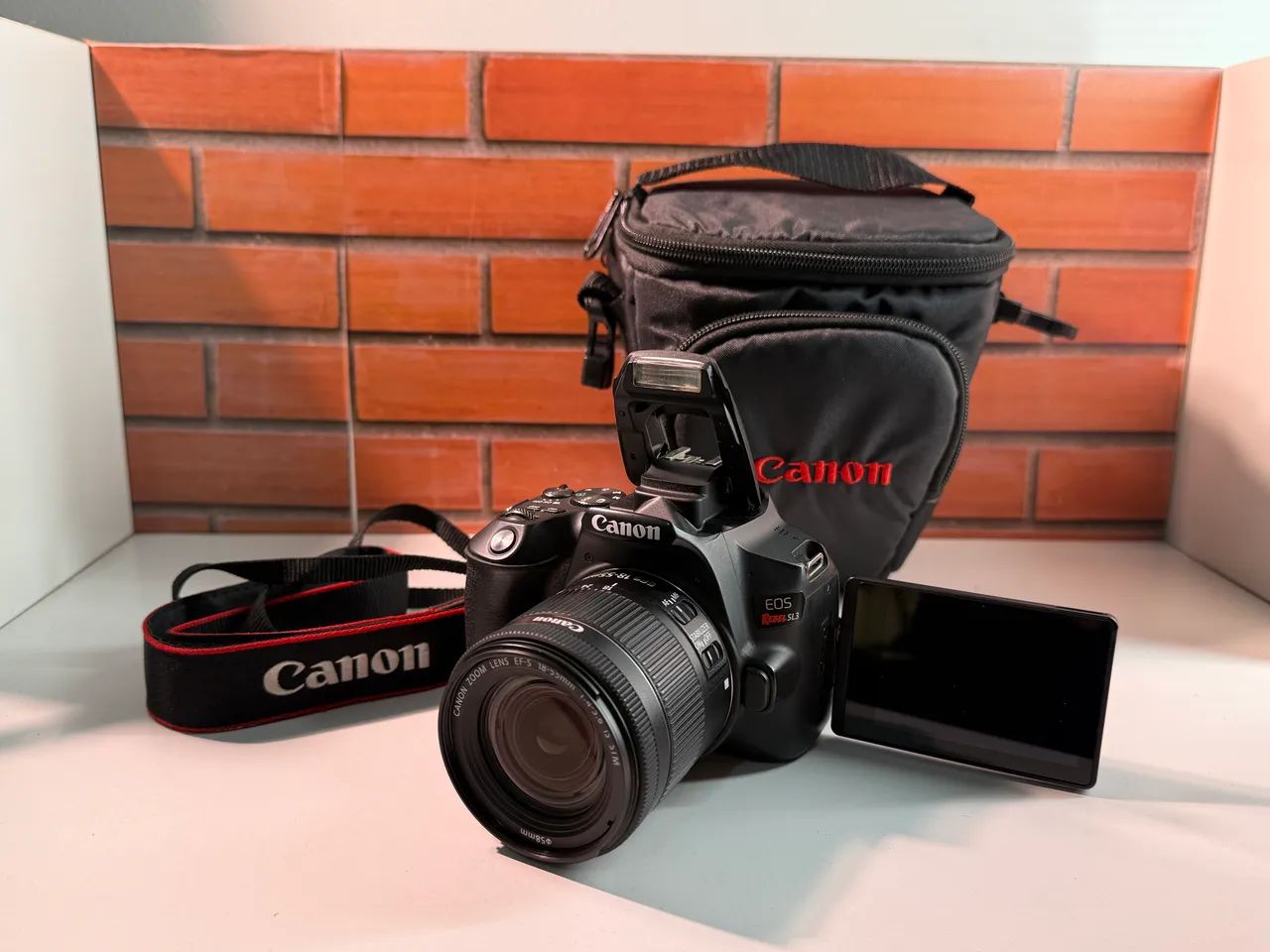 Câmera Cânon SL3 Kit Completo - Foto 5