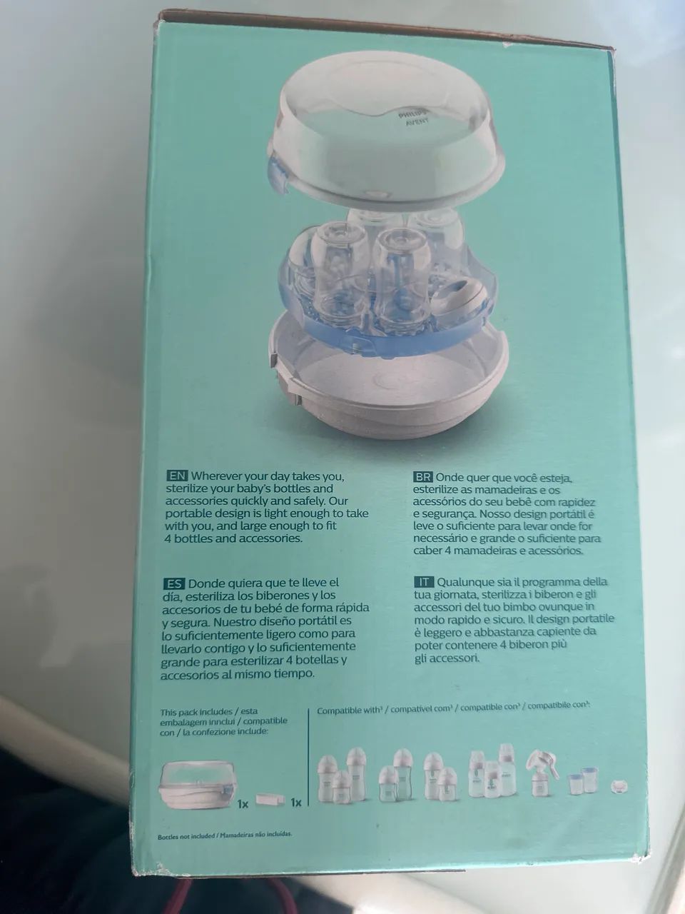 Esterilizador de Mamadeira para Micro-Ondas Philips Avent - Foto 2