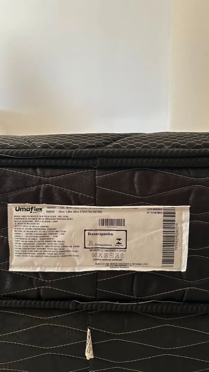 Cama Box Solteiro com Colchão Separado - Excelente Estado - Foto 2