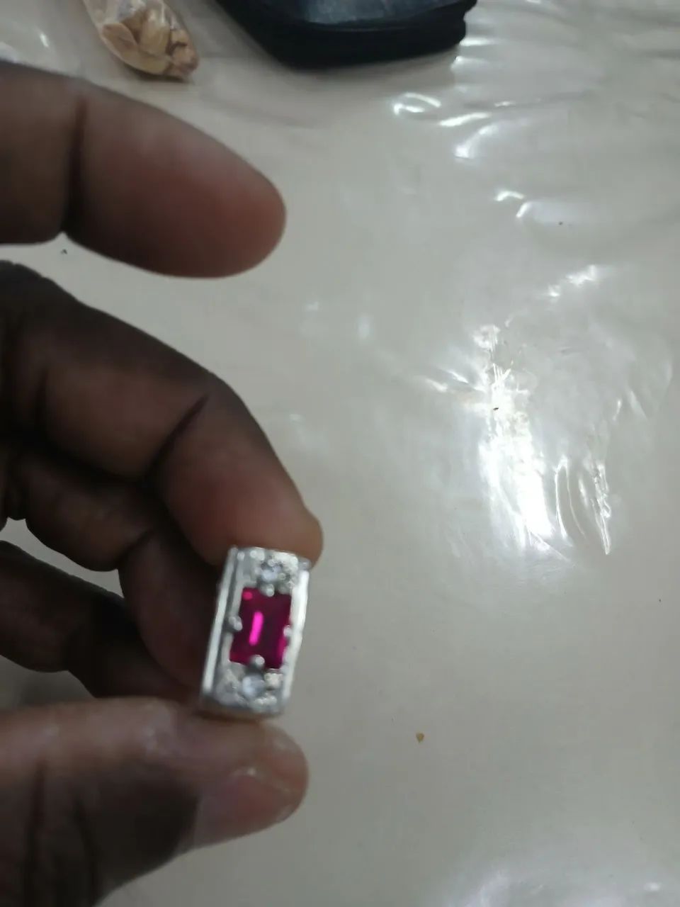 Vendo este anel de prata  - Foto 3