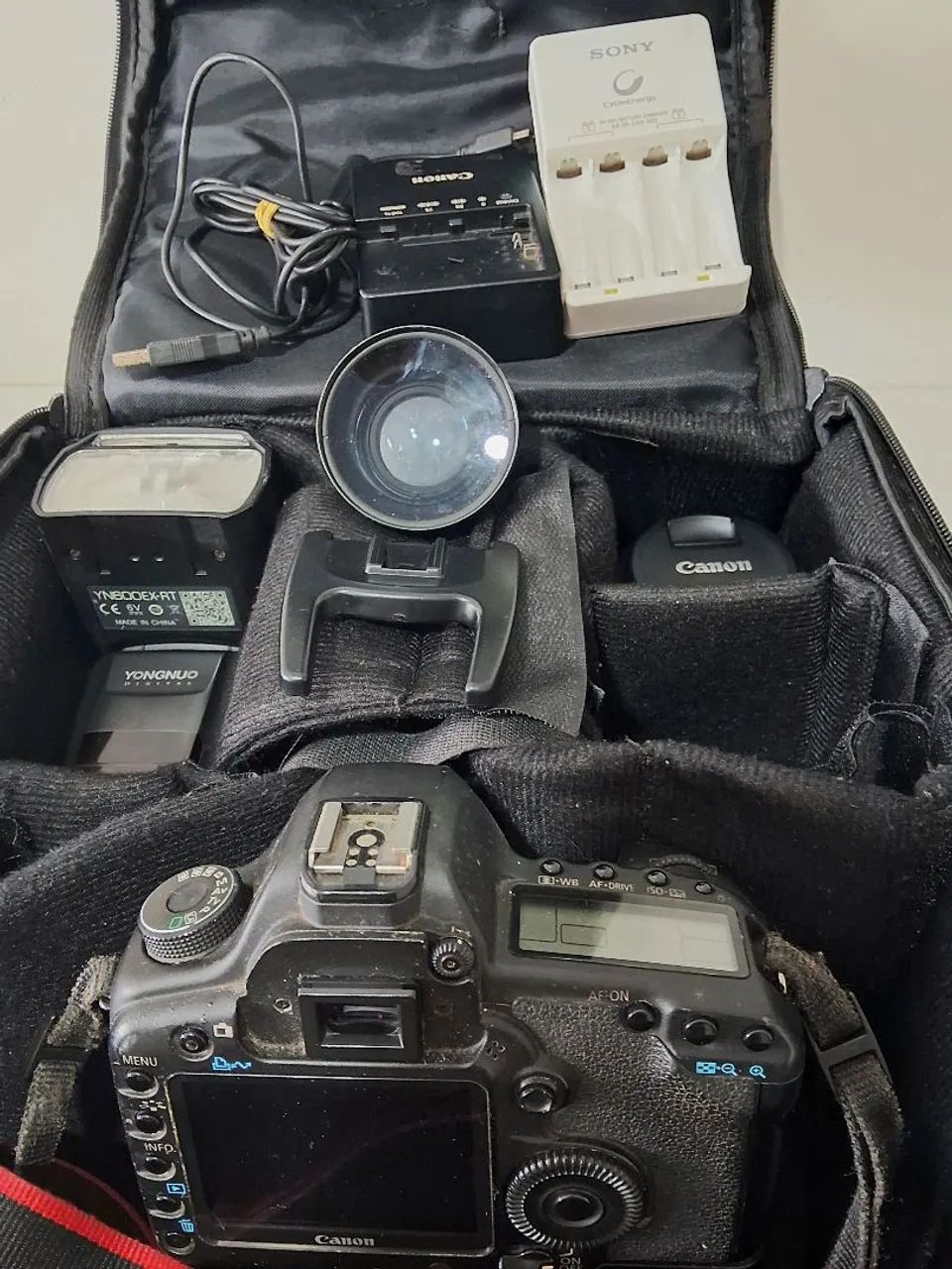 Camera Canon MarkII funcionamento perfeito