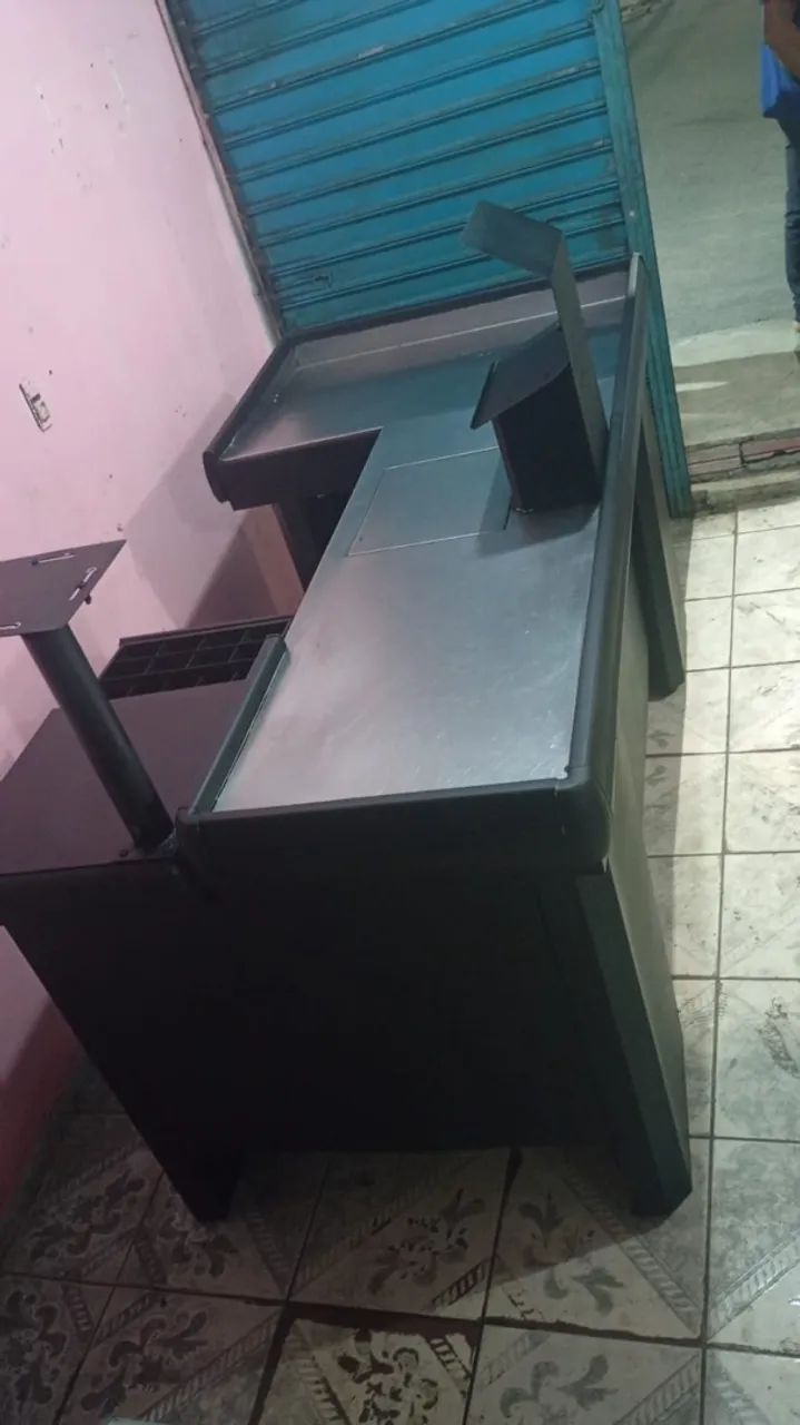 Balcão caixa de supermercado  - Foto 2