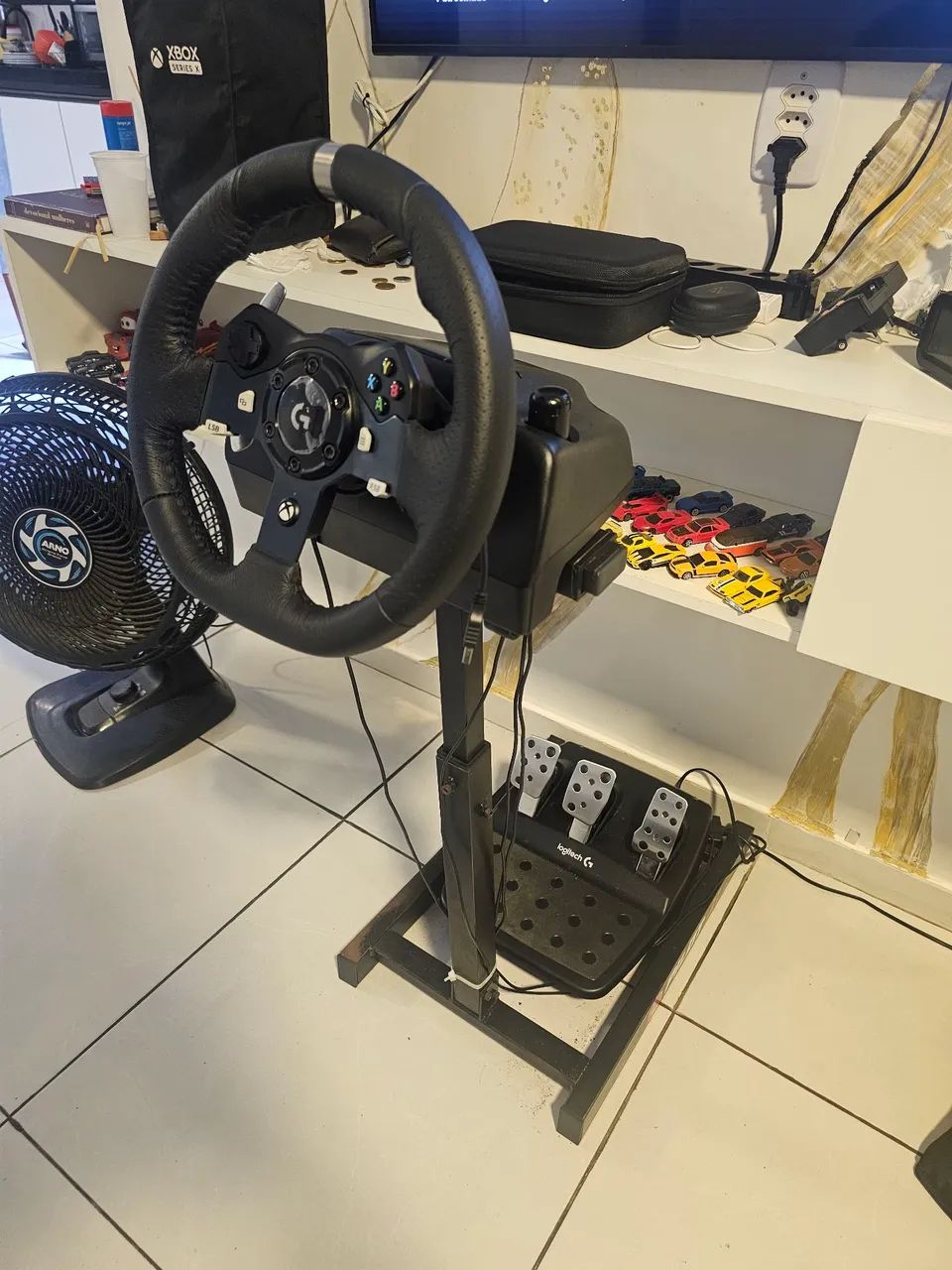 Volante Logitech G920 + cockpit + Capas protetoras + garantia logitech  - Foto 3