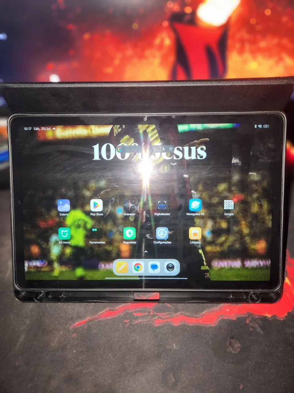 tablet redmi ped se 256gb 8 de ram semi novo - Foto 5