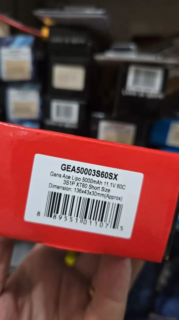 Lipo Gens ace 11.1v 5000mah 60c - Foto 2
