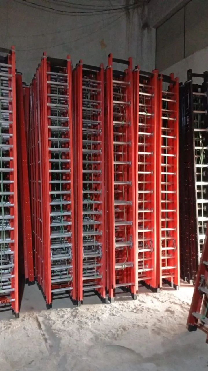 Escada de fibra 6mt cogumelo 