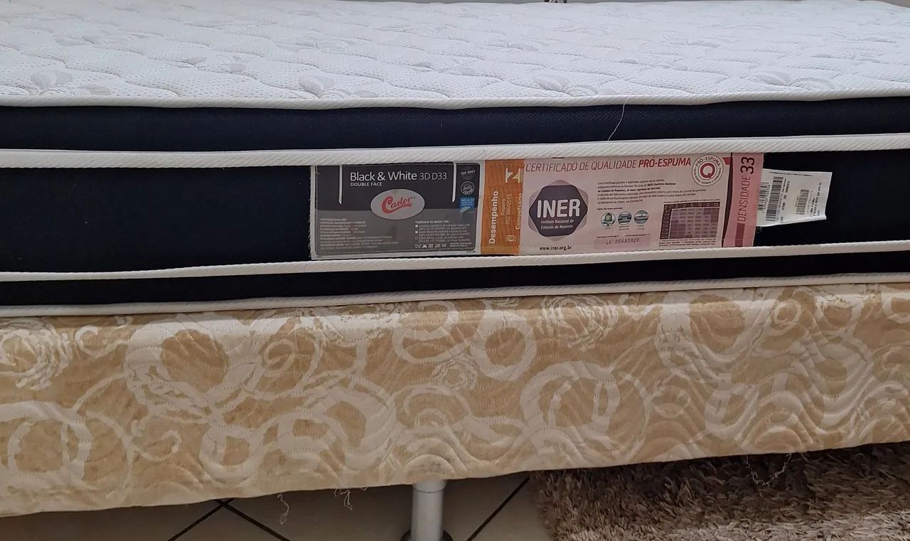 Colchão de solteiro castor mais base box - Foto 2