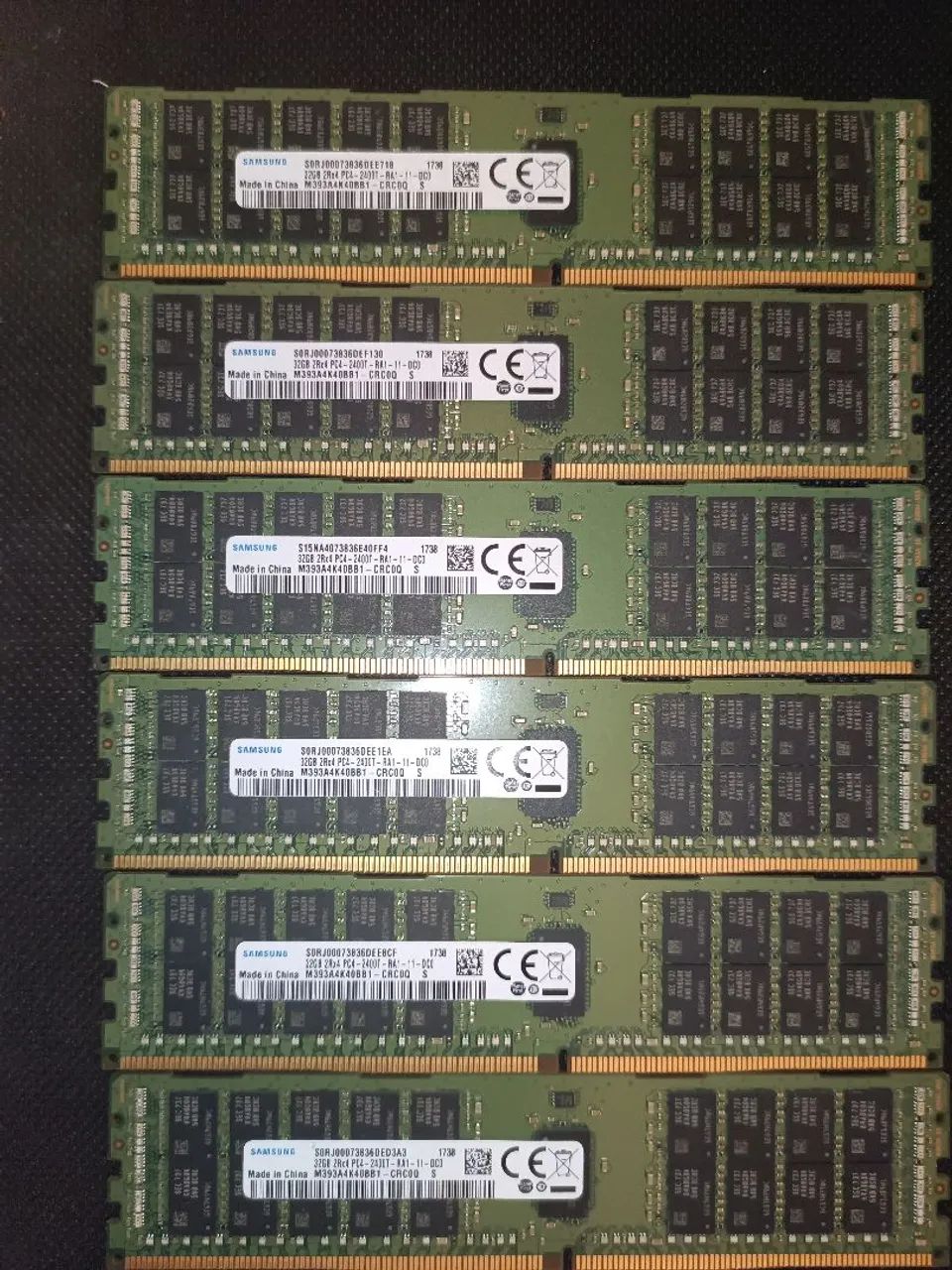 Kit memória ram 256gb DDR4 8x32gb ECC para servidores e x99