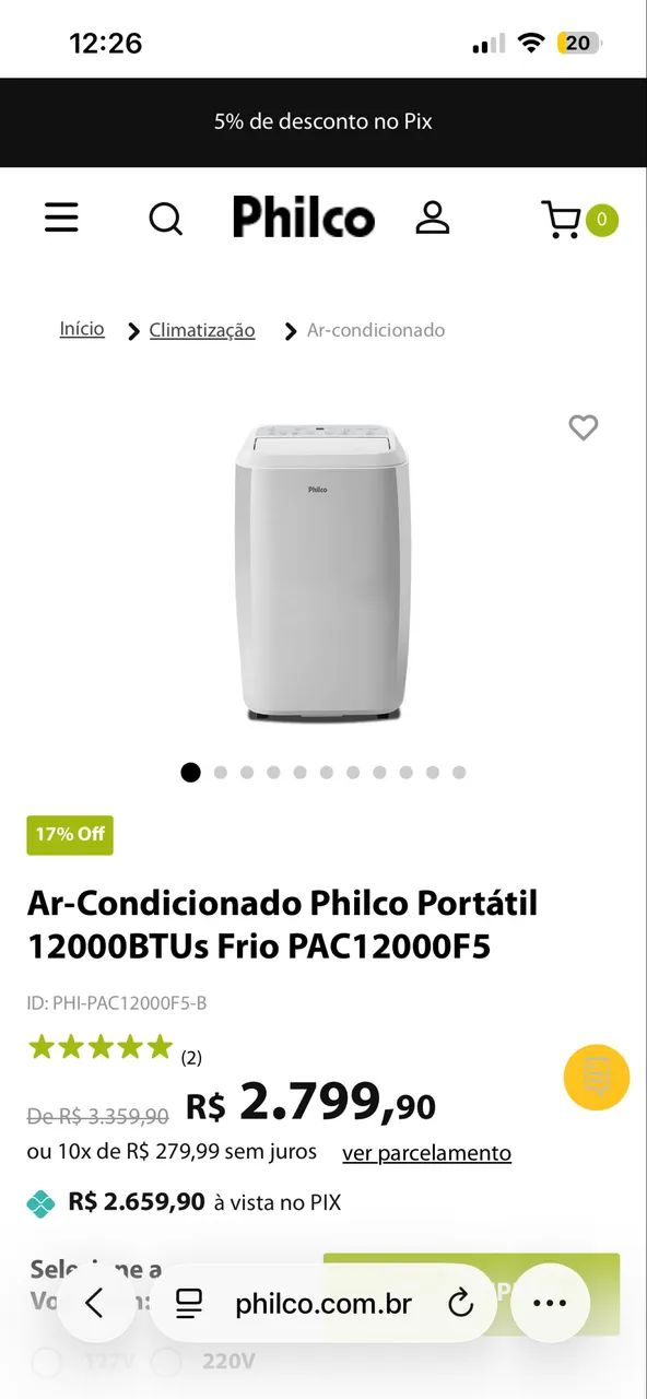 Ar condicionado portátil  - Foto 4