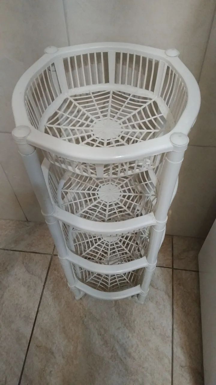 Fruteira de chão de plástico - Foto 2