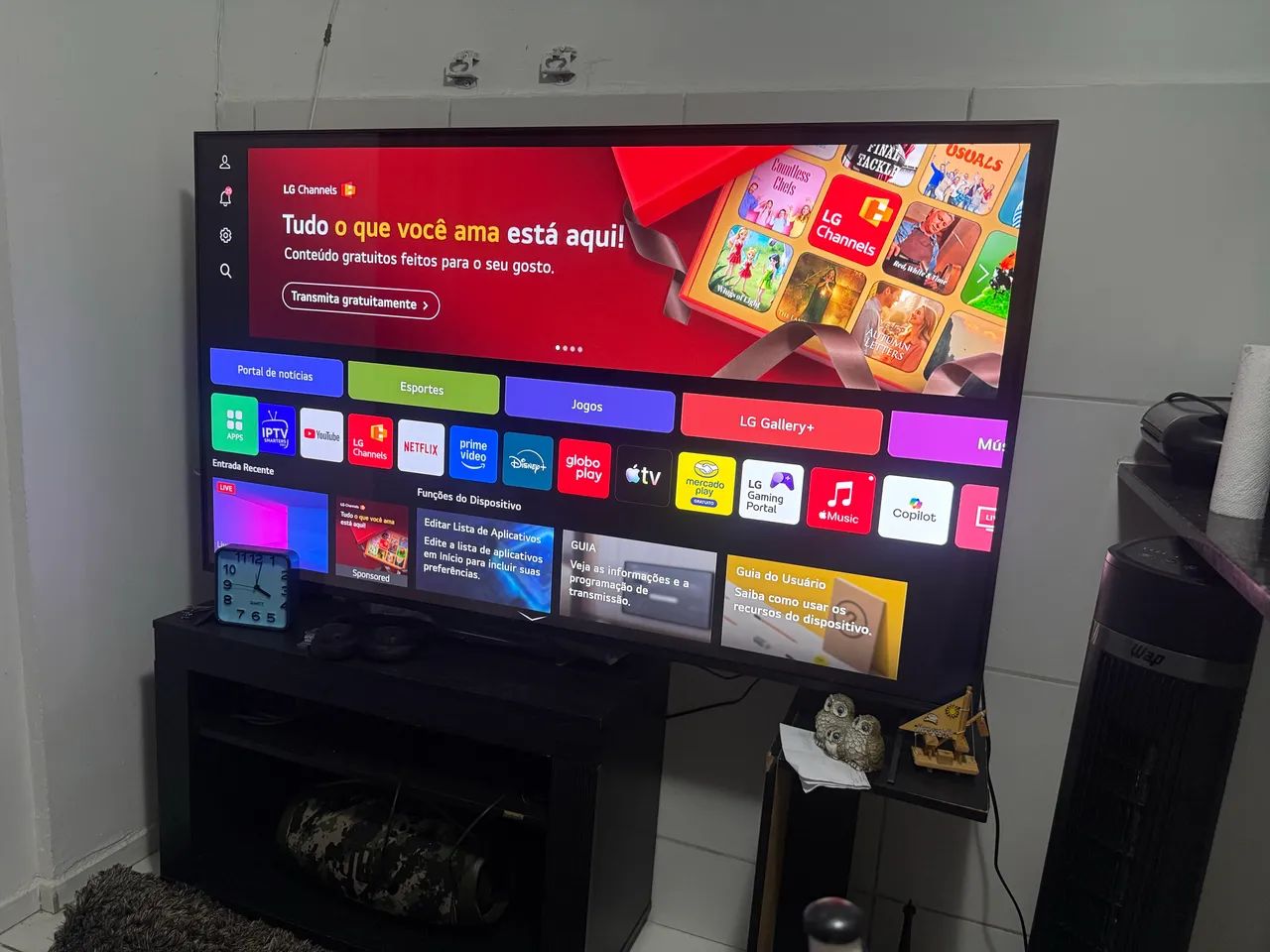 LG Qned 65 4k Nota fiscal e garantia 