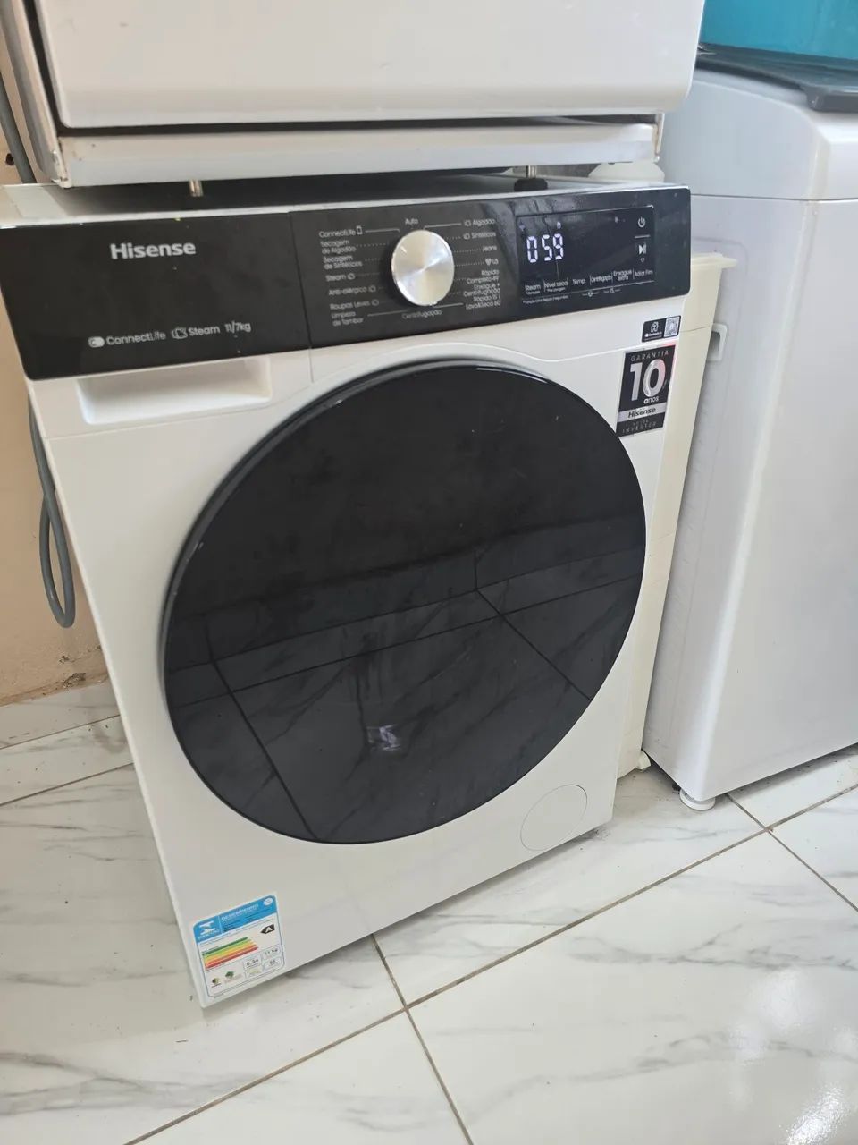 Máquina lava e seca