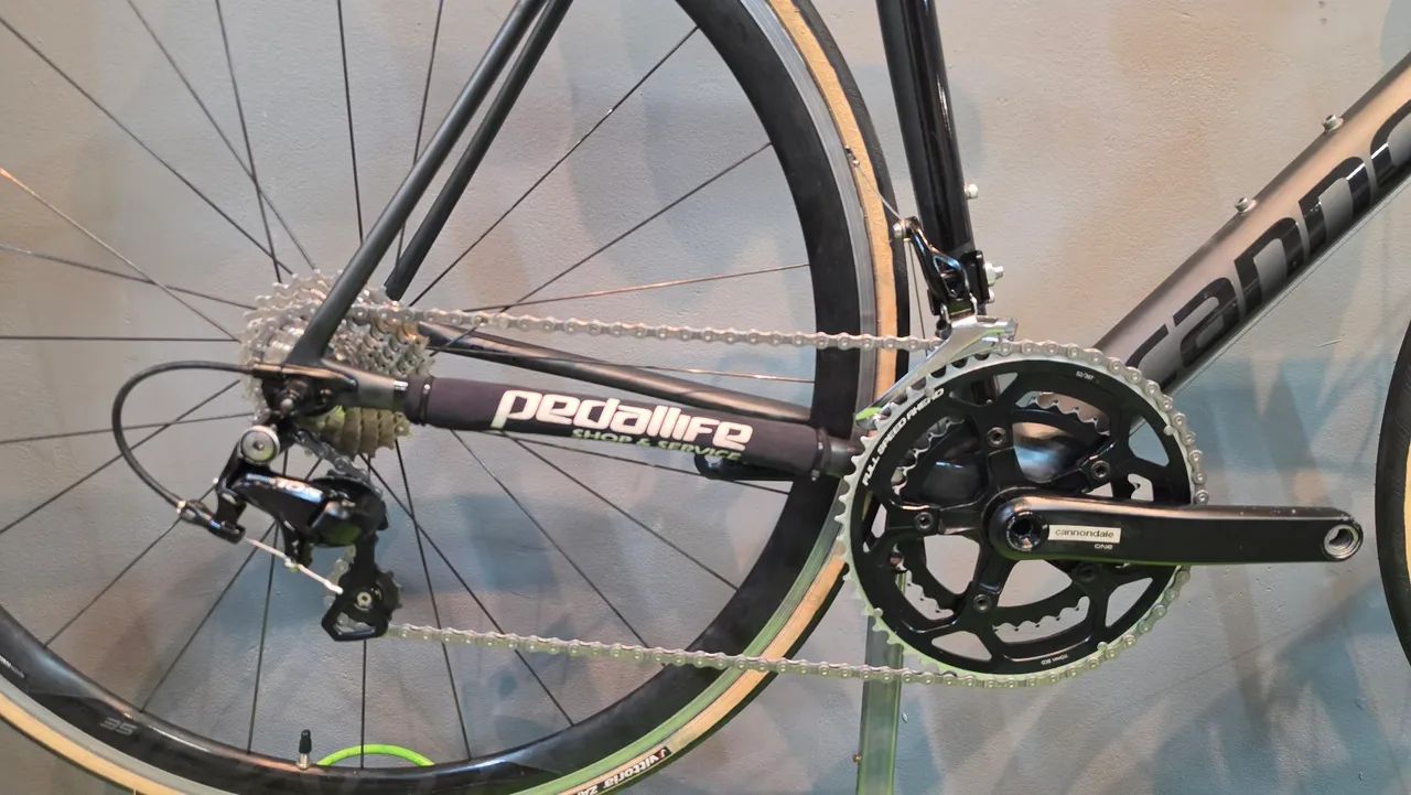 Cannondale Supersix Evo 2017 com upgrades 54<br>Tamanho 54 - Foto 5