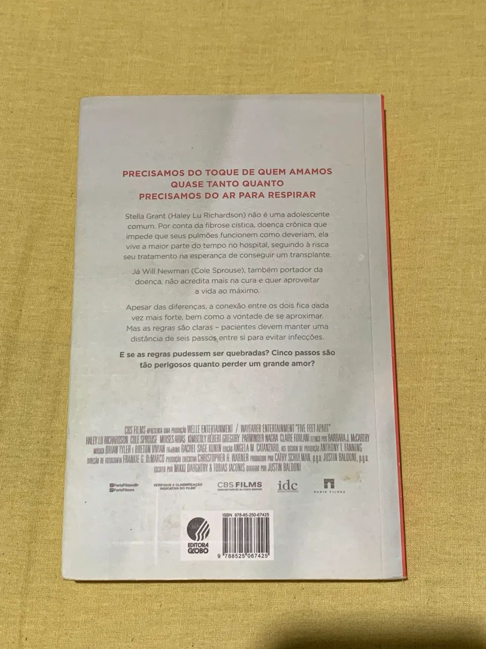 Livro - A cinco passos de você  - Foto 5