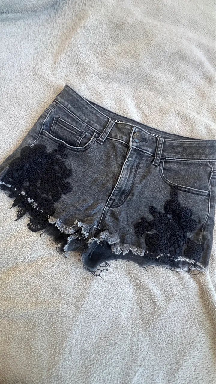 Short jeans e regata canelada  - Foto 3