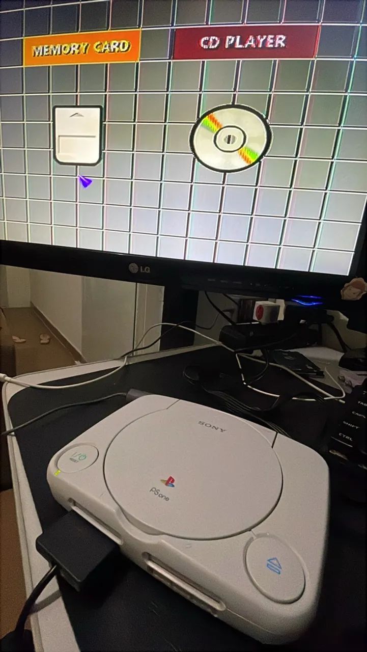 Ps One com jogos  - Foto 2