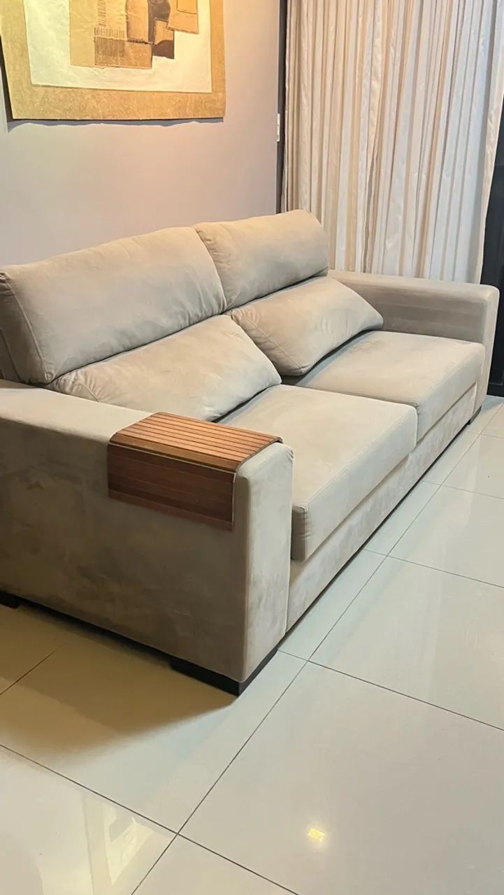 Sofá SUPER confortável! Ainda com a opção de reclinar e expandir!!! - Foto 2