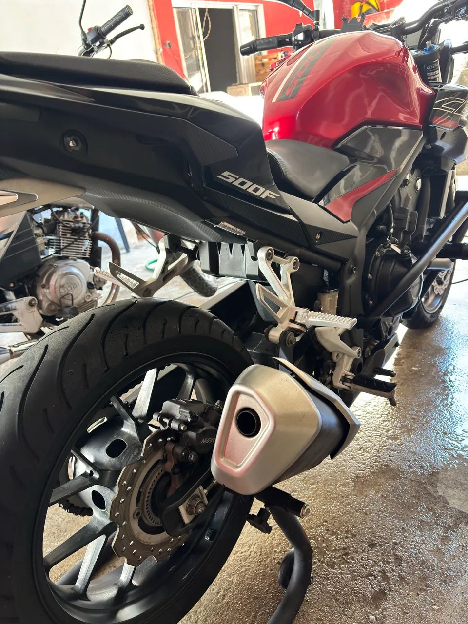 CB 500F 2021 Estado de Zero - Foto 5