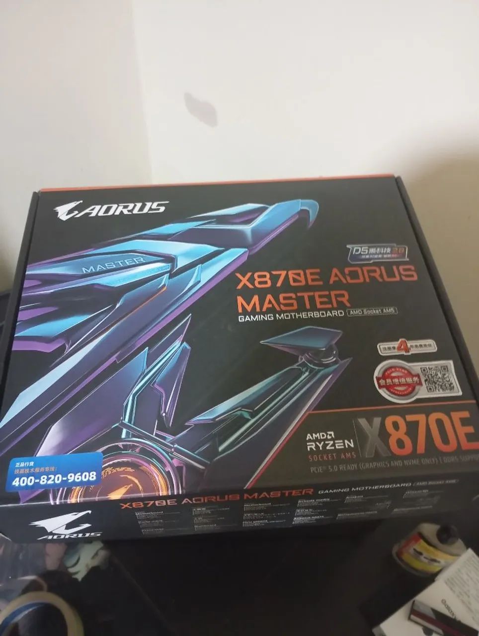 X870e aorus master  - Foto 3