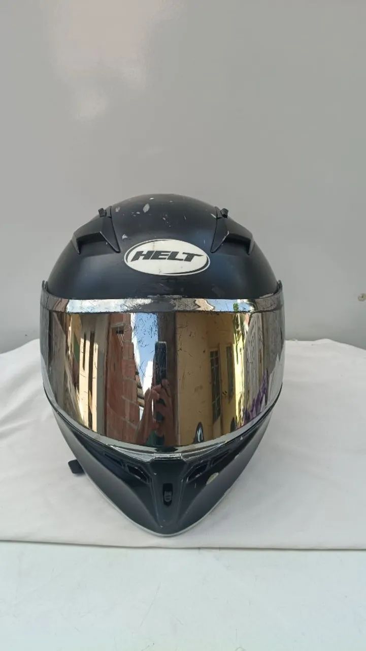Capacete helt Avant Black N64  - Foto 2