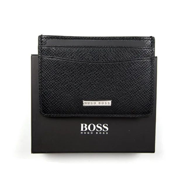 CARTEIRA PORTA CARTÃO MONEY CLIP HUGO BOSS COURO METAL - Foto 2