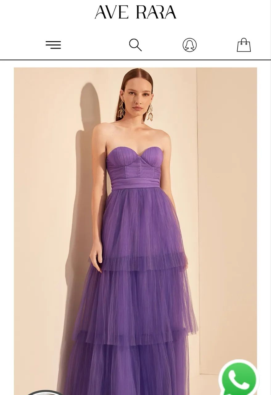 VESTIDO AVE RARA NOVO TAM 42