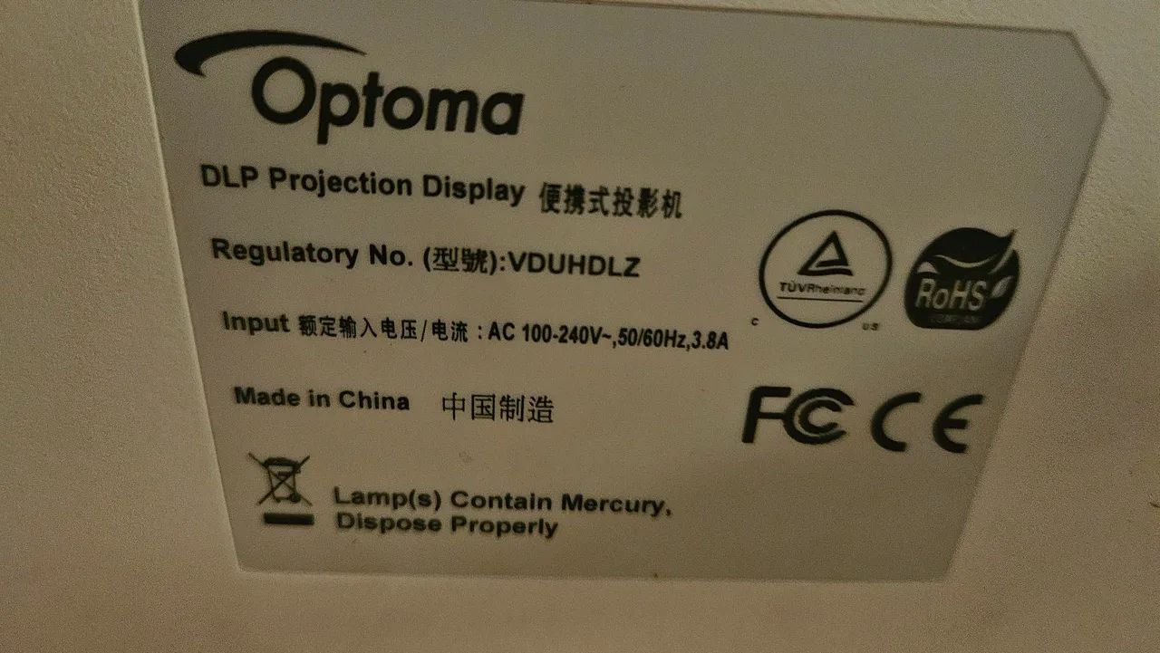 Projetor Optoma UHD 60 - Foto 5