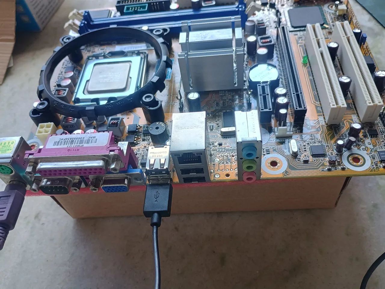 Kit Intel 775 (MB G41/Proc.C2Q E6600/Cooler) DDR3 - Foto 3