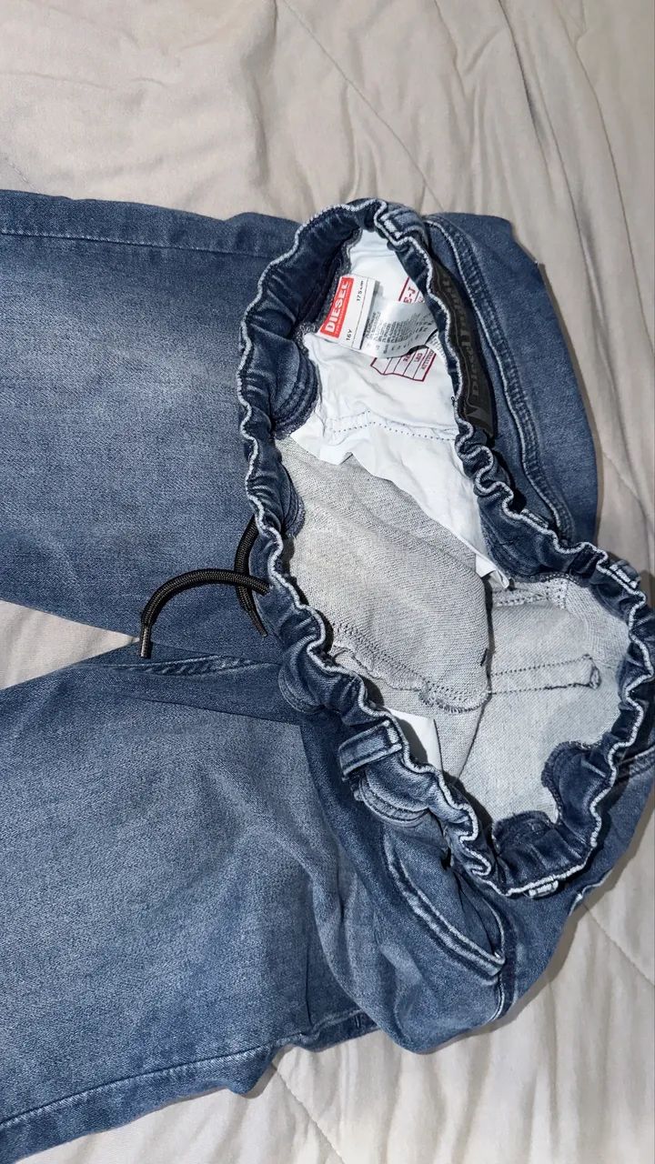 Calça diesel azul  - Foto 3