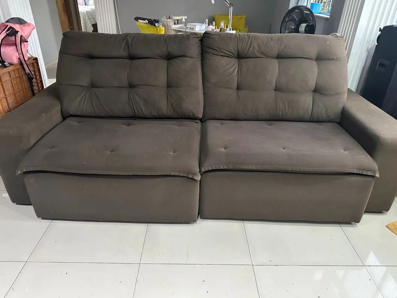 Vendo sofá retrátil e reclinado 
